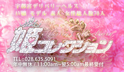 栃木・宇都宮・小山のデリヘル デリバリーヘルス HIME COLLECTION ヒメコレクション